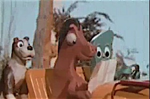 Gold Rush Gumbie, a short animation starring Bobby Nicholson, 1957