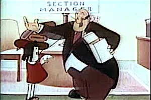 Little Lulu: Bargain Counter Attack, an animated short by I. Sparber, 1946