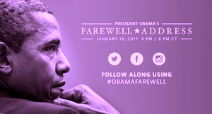 Watch President Obama's Farewell Speech