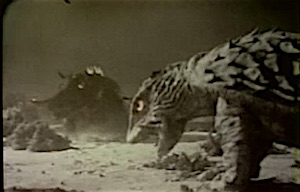 Daikaijû kettô: Gamera tai Barugon (aka War of The Monsters), a film by Shigeo Tanaka, 1966