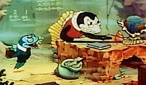 Educated Fish, an animated short by Dave Fleischer, 1937