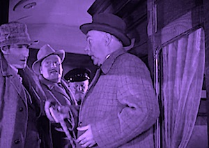 Terror by Night, starring Basil Rathbone and Nigel Bruce, 1946